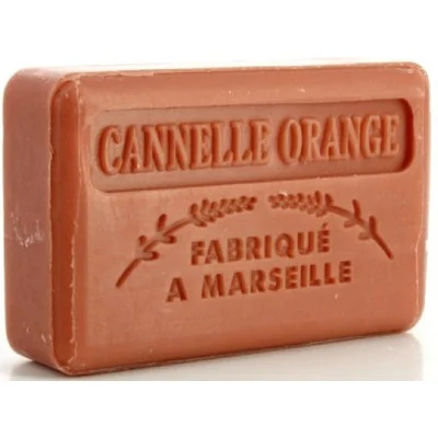 Mydło marsylskie z masłem shea, cynamonem i pomarańczą