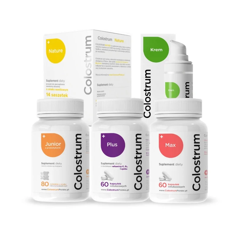Megapak Colostrum Supplements + CREAM