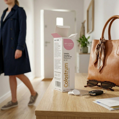 Witamina C 1000 z Colostrum - Tabletki Musujące | Colostrum Polska