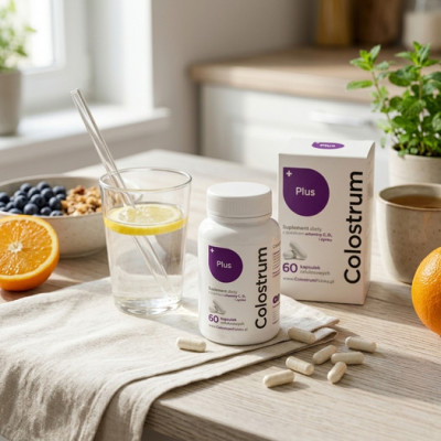 Colostrum PLUS 500mg - Naturalne Wsparcie Odporności | Colostrum Polska