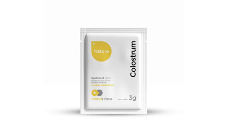 Colostrum saszetka – wygodna forma Colostrum Nature na co dzień